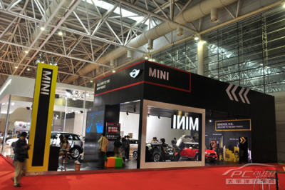 宝马MINI车展展位-宝马 MINI全系车型亮相车展惠上惠高清图片