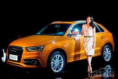 灵动潮人夜 高圆圆成为奥迪Q3首位车主