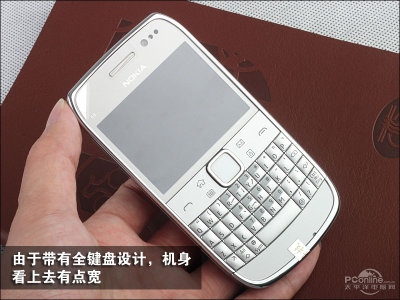 全键盘塞班anna手机 诺基亚e6详细评测图片