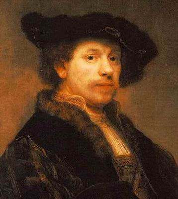 伦勃朗(rembrandt van rijn)自画像