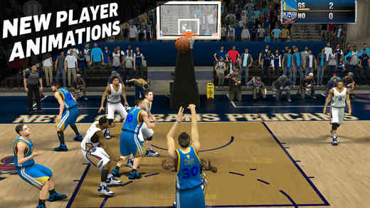 手机也能玩NBA2K15!NBA2K15安卓版下载