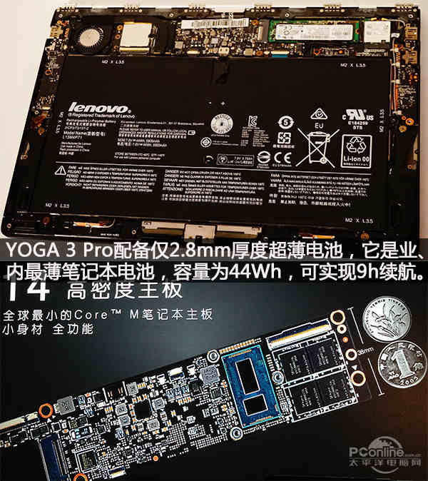 翻转变形引领者!联想yoga 3 pro新机图解