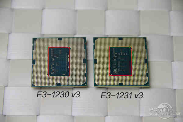 cpu 评测 正文 e3-1231 v3在原有e3-1230 v3的