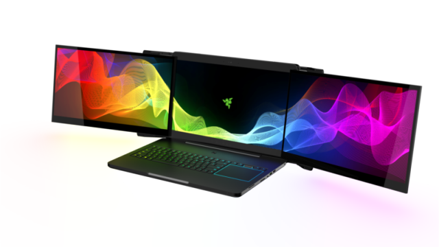 这才是我们最终梦想 Razer造全球首款三屏笔记本