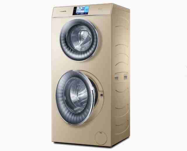 上下两个内筒都是滚筒结构,lg的双擎洗衣机则是上滚筒,下波轮的结构